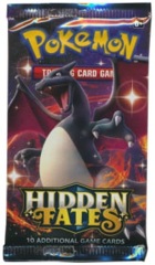 Pokemon Hidden Fates Booster Pack - RANDOM PACK ART